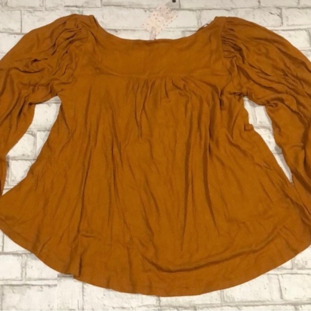 Free People Devin Textured Knit Top NWT - Picture 6 of 9